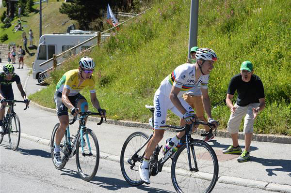 Rui Costa and Tony Martin